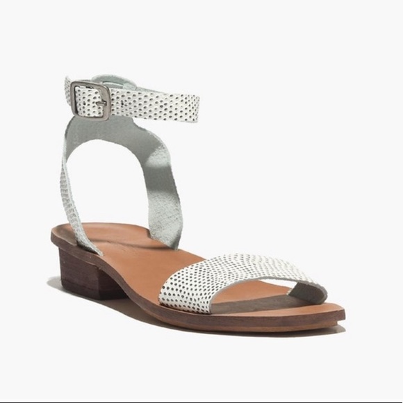 Madewell Shoes - MADEWELL Veronique leather ankle strap sandal